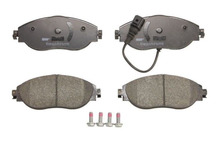 Set placuțe frână FERODO, față, pentru: SEAT ALHAMBRA; SKODA SUPERB II; VW CC B7, PASSAT B6, PASSAT B7, PASSAT B7/KOMBI, SHARAN 1.4-3.6 02.08-