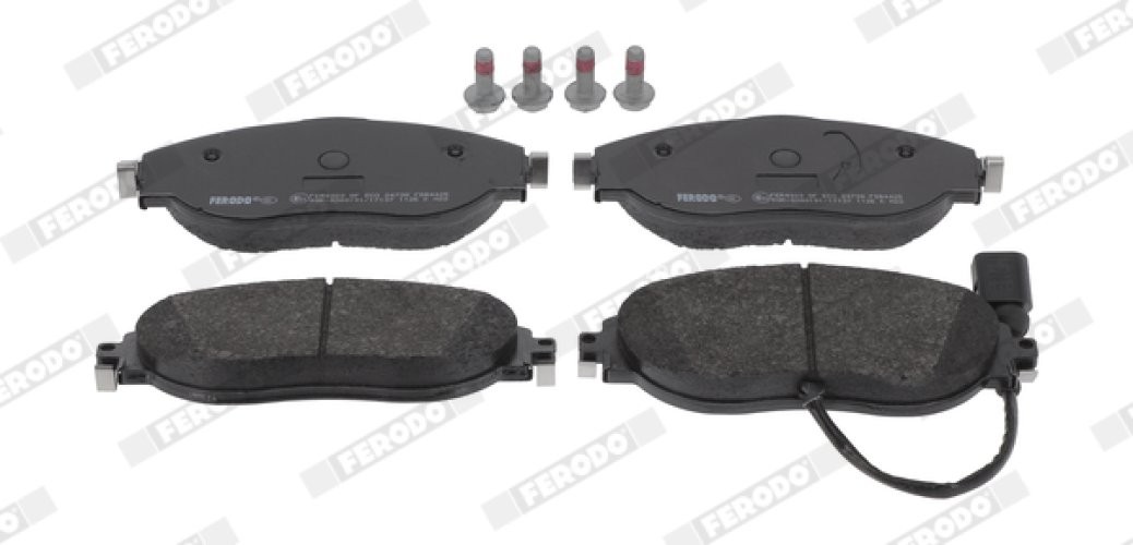 Set placuțe frână FERODO, față, pentru: SEAT ALHAMBRA; SKODA SUPERB II; VW CC B7, PASSAT B6, PASSAT B7, PASSAT B7/KOMBI, SHARAN 1.4-3.6 02.08-