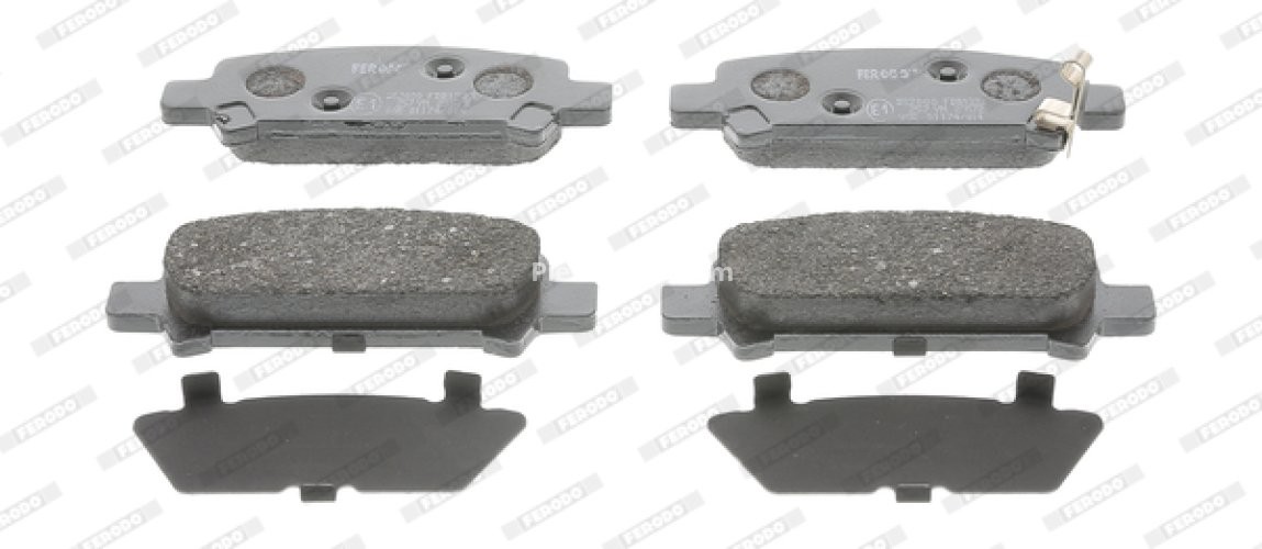 Set placuțe frână FERODO, spate, pentru: SUBARU FORESTER, IMPREZA, LEGACY III, LEGACY IV, OUTBACK 1.5-3.0 03.94-12.09