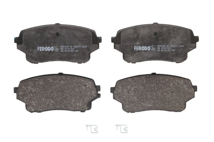 Set placuțe frână FERODO, față, pentru: SUZUKI GRAND VITARA I, GRAND VITARA II, XL-7 1.6-2.7 02.01-02.15