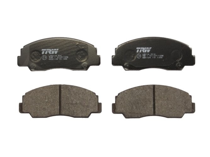 Set plăcuțe frână TRW, față, pentru: DAIHATSU FEROZA, ROCKY 1.6/2.0/2.8D 02.85-12.99