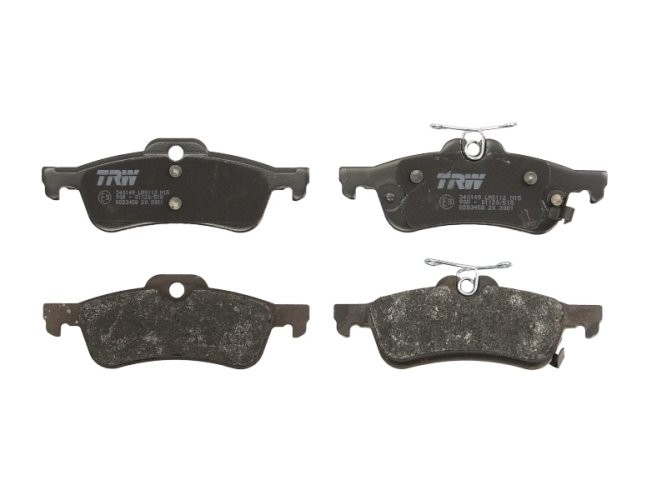Set plăcuțe frână TRW, spate, pentru: DAIHATSU CHARADE VIII; TOYOTA YARIS, YARIS/HATCHBACK 1.0-1.8 08.05-