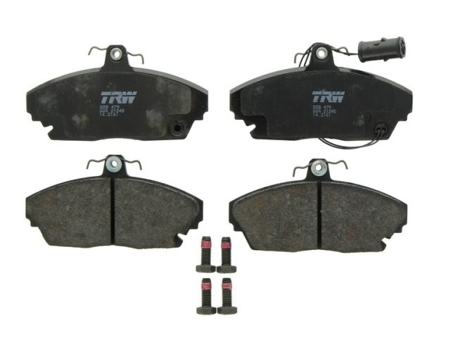 Set plăcuțe frână TRW, față (cu accesorii; cu șuruburi de ghidare etrier frână), pentru: GAZ GAZELLE, VOLGA; HONDA LEGEND I; ROVER 800; TATA INDICA 1.4-2.9 02.72-03.13