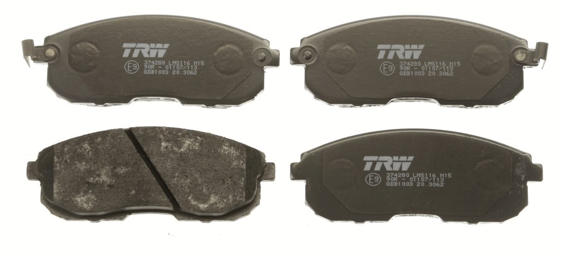 Set plăcuțe frână TRW, față, pentru: INFINITI G, I30; NISSAN 350Z, ALTIMA, CUBE, JUKE, MAXIMA / MAXIMA QX IV, MAXIMA / MAXIMA QX V, MAXIMA III, PULSAR, SENTRA VI, SENTRA VII 1.2-3.5 10.88-