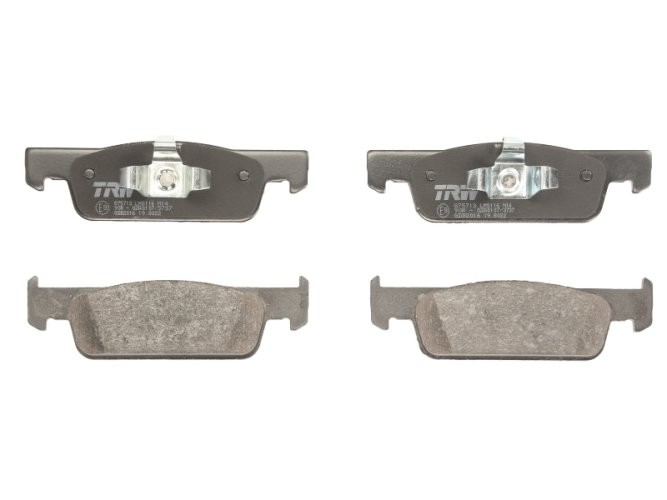 Set plăcuțe frână TRW, față, pentru: DACIA LOGAN II, LOGAN MCV II, SANDERO, SANDERO II; RENAULT CLIO IV, CLIO IV/HATCHBACK, LOGAN II, LOGAN/STEPWAY II, SANDERO/STEPWAY II 0.9-1.6 01.11-