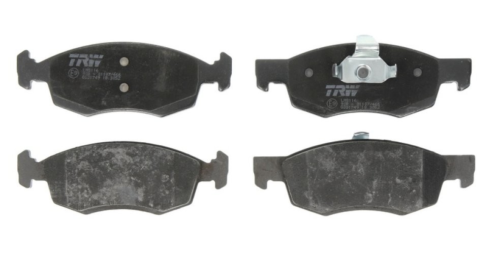 Set plăcuțe frână TRW, față, pentru: DACIA LOGAN, LOGAN EXPRESS, LOGAN MCV, SANDERO; RENAULT LOGAN I 1.4-1.6LPG 02.07-