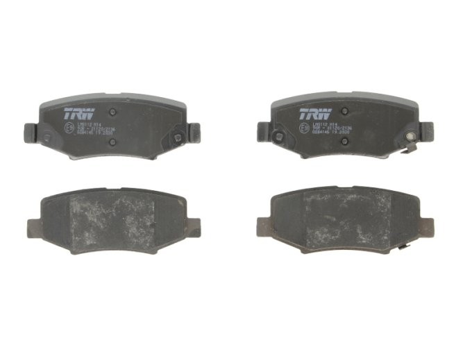 Set plăcuțe frână TRW, spate, pentru: DODGE NITRO; JEEP CHEROKEE, COMPASS, WRANGLER III 2.4-4.0 08.03-
