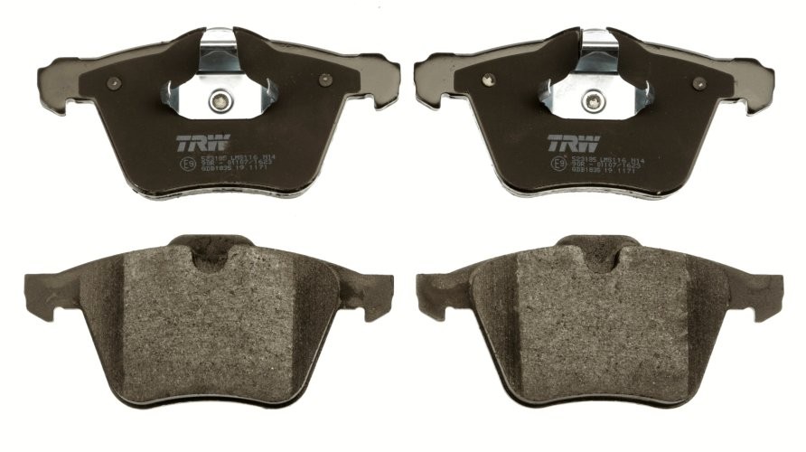 Set plăcuțe frână TRW, față, pentru: JAGUAR F-TYPE, S-TYPE II, XF I, XF SPORTBRAKE, XJ, XK II 2.0-5.0 04.02-