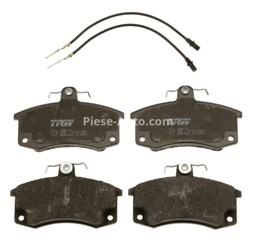 Set plăcuțe frână TRW, față, pentru: JEEP GRAND CHEROKEE IV; LADA 110, 111, 112, GRANTA, KALINA, KALINA II, NOVA, PRIORA, SAMARA; ZAZ SLAVUTA, TAVRIA 1.1-6.4 03.85-
