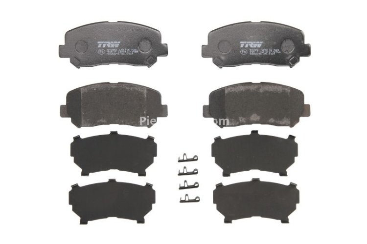 Set plăcuțe frână TRW, față, pentru: MERCEDES A (V177), A (W177), B SPORTS TOURER (W247), CLA (C118), CLA SHOOTING BRAKE (X118), EQA (H243), EQB (X243), GLA (H247) 1.3-Electric 11.11-