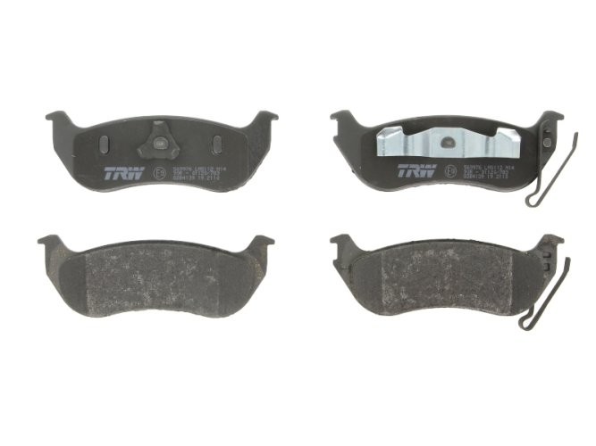 Set plăcuțe frână TRW, spate, pentru: JEEP CHEROKEE, WRANGLER II 2.4-4.0 08.96-01.08