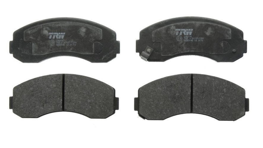 Set plăcuțe frână TRW, față, pentru: KIA K2500, K2500 II, K2700, K2700 II, K2700 III 2.5D/2.7D 10.99-