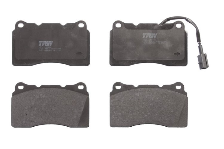 Set plăcuțe frână TRW, față, pentru: LANCIA DELTA III; MASERATI GHIBLI III 1.8/3.0 01.09-