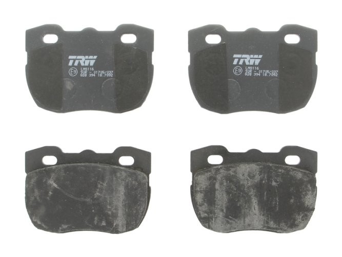 Set plăcuțe frână TRW, față, pentru: LAND ROVER 110/127, 90 I, DEFENDER, RANGE ROVER I 2.5-4.0 08.81-02.16