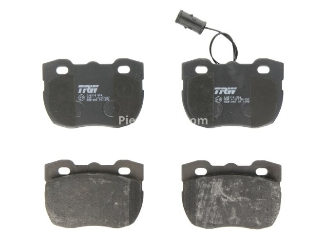 Set plăcuțe frână TRW, față, pentru: LAND ROVER 90 I, DEFENDER, DISCOVERY I, RANGE ROVER I 2.0-4.3 08.81-02.16