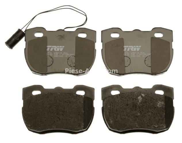 Set plăcuțe frână TRW, față, pentru: LAND ROVER 90 I, DEFENDER, DISCOVERY I, RANGE ROVER I 2.0-4.3 08.81-02.16