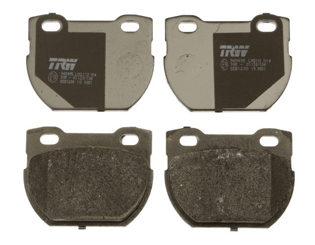Set plăcuțe frână TRW, spate, pentru: LAND ROVER 110/127, DEFENDER 2.5-4.0 09.86-02.16
