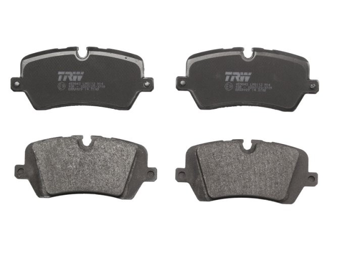 Set plăcuțe frână TRW, spate, pentru: LAND ROVER DEFENDER, DISCOVERY V, RANGE ROVER IV, RANGE ROVER SPORT II; PORSCHE 918 SPYDER 2.0-5.0 08.12-