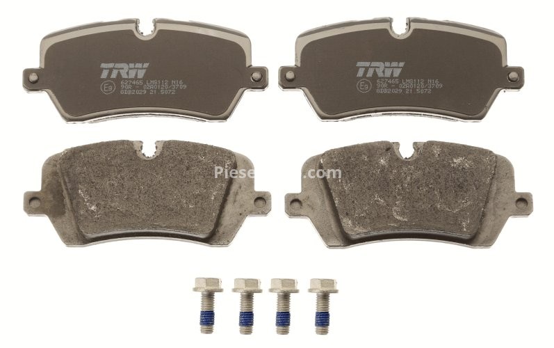 Set plăcuțe frână TRW, spate, pentru: LAND ROVER DEFENDER, DISCOVERY V, RANGE ROVER IV, RANGE ROVER SPORT II; PORSCHE 918 SPYDER 2.0-5.0 08.12-