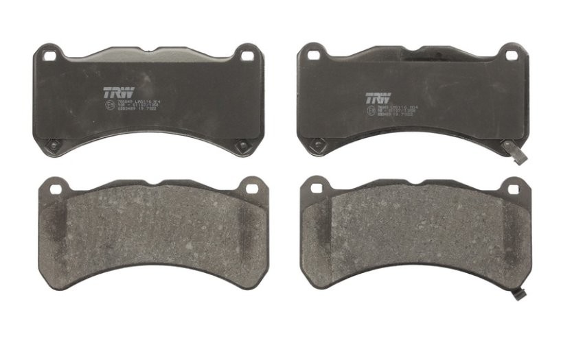 Set plăcuțe frână TRW, față, pentru: LEXUS IS II 5.0 11.07-03.13
