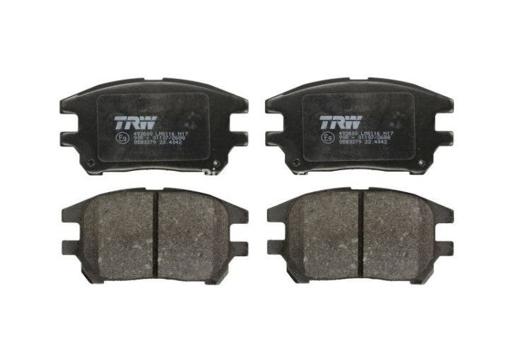 Set plăcuțe frână TRW, față, pentru: LEXUS RX; TOYOTA HARRIER 2.2/2.4/3.0 05.97-05.03