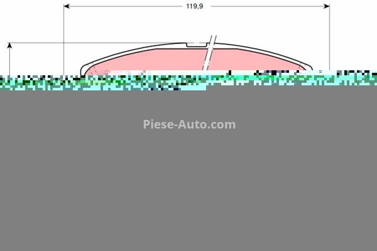 Set plăcuțe frână TRW, față (cu suplimente), pentru: LEXUS NX, RX; TOYOTA HIGHLANDER, HIGHLANDER / KLUGER, PREVIA III, RAV 4 IV, RAV 4 V 2.0-3.5H 01.06-