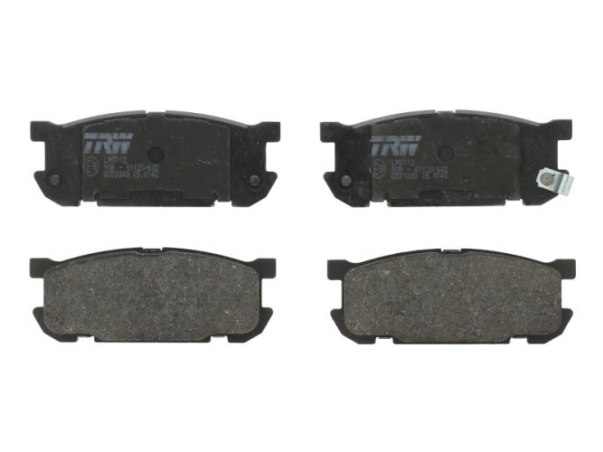 Set plăcuțe frână TRW, spate, pentru: MAZDA MX-5 II 1.6 05.98-10.05