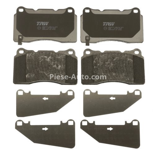 Set plăcuțe frână TRW, față, pentru: MITSUBISHI LANCER VI, LANCER VII, LANCER VIII 1.6-Electric 01.98-