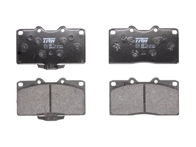 Set plăcuțe frână TRW, față, pentru: MITSUBISHI 3000 GT 3.0 01.90-08.99