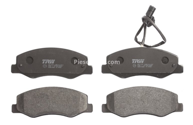 Set plăcuțe frână TRW, spate, pentru: NISSAN NV400; OPEL MOVANO B; RENAULT MASTER III 2.3D/Electric 02.10-