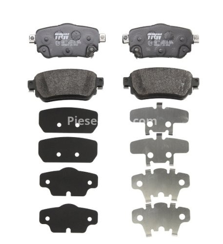 Set plăcuțe frână TRW, spate, pentru: NISSAN QASHQAI II, X-TRAIL III; RENAULT KADJAR 1.2-2.0D 11.13-