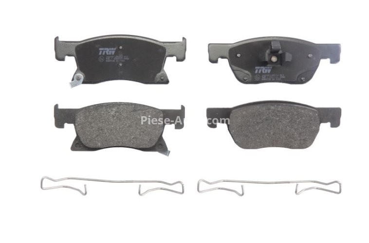Set plăcuțe frână TRW, față (cu suplimente), pentru: OPEL ASTRA K, ASTRA K/KOMBI 1.0-1.6D 06.15-