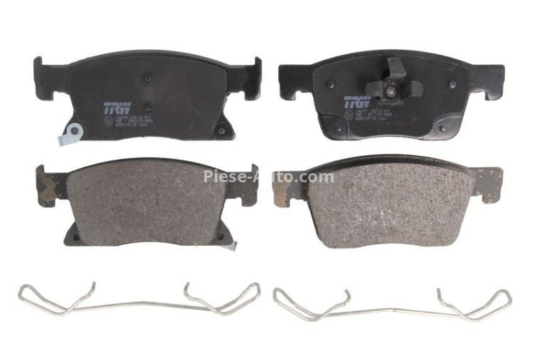 Set plăcuțe frână TRW, față (cu suplimente), pentru: OPEL ASTRA K, ASTRA K/KOMBI 1.0-1.6D 06.15-