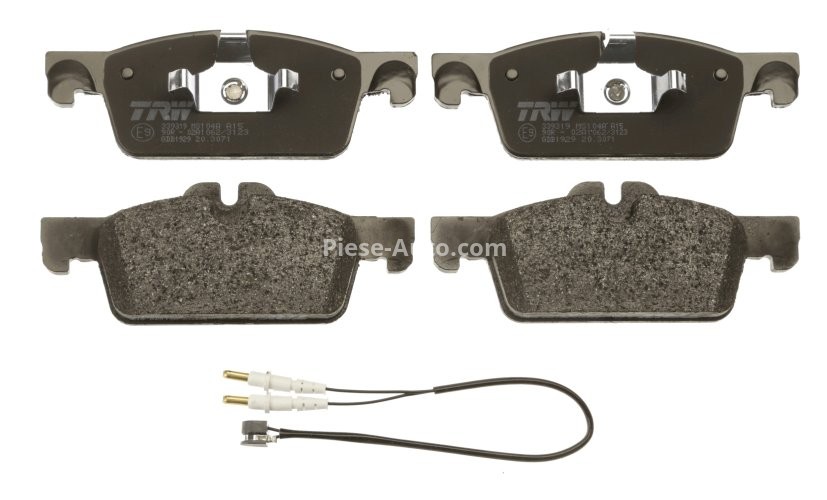 Set plăcuțe frână TRW, față, pentru: PEUGEOT 508 I, 508/KOMBI 1.6-2.2D 11.10-12.18