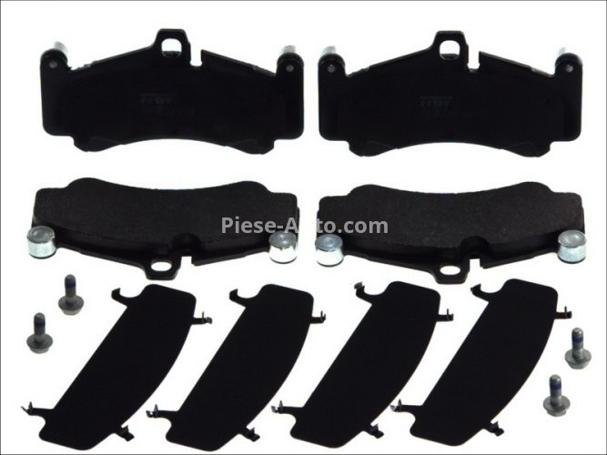 Set plăcuțe frână TRW, față, pentru: PORSCHE 911 3.8/4.0 05.09-12.12