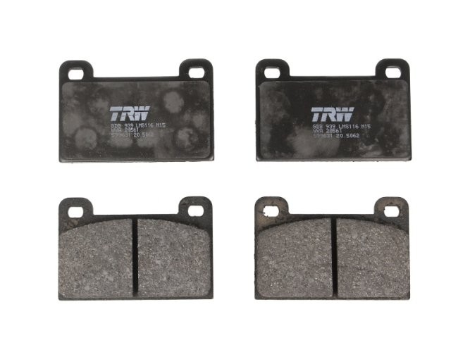 Set plăcuțe frână TRW, față, pentru: SKODA 130; WARTBURG 353, 353 TOURIST 1.0/1.3 06.66-10.91