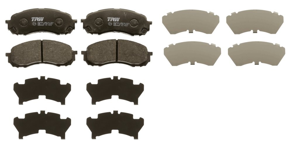 Set plăcuțe frână TRW, față, pentru: SUBARU IMPREZA 1.5/1.6 10.00-03.12