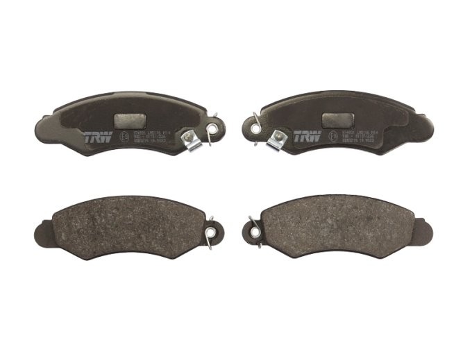 Set plăcuțe frână TRW, față, pentru: SUBARU JUSTY II; SUZUKI SWIFT II 1.0/1.3 03.89-12.05