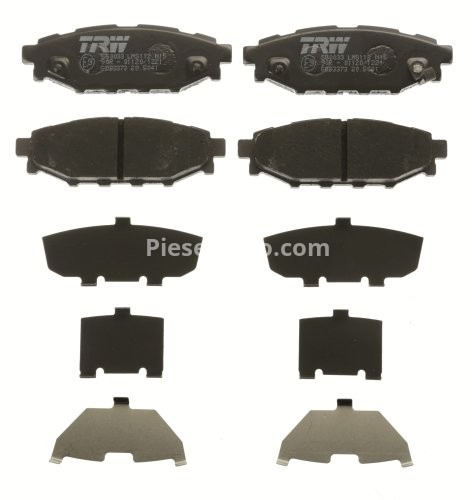 Set plăcuțe frână TRW, spate, pentru: SUBARU BRZ, FORESTER, IMPREZA, LEGACY IV, LEGACY V, OUTBACK, XV; TOYOTA GT 86 1.5-3.0 09.03-