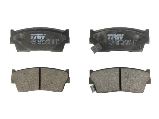 Set plăcuțe frână TRW, față, pentru: SUZUKI VITARA, X-90 1.6/1.9D/2.0 01.88-03.99