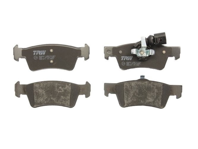 Set plăcuțe frână TRW, spate, pentru: VW MULTIVAN T5, TOUAREG, TRANSPORTER T5 1.9D-3.2 01.03-08.15