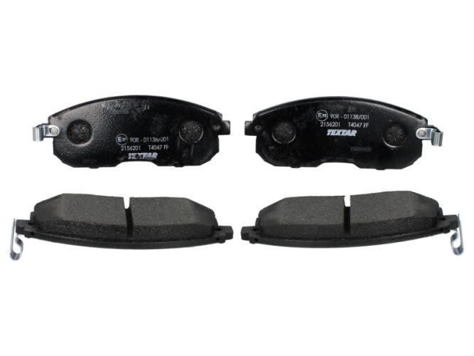 Set plăcuțe frână TEXTAR, față, pentru: INFINITI G; NISSAN ALTIMA, JUKE, MAXIMA / MAXIMA QX V, PULSAR, SENTRA VII, TEANA I, TEANA II, TIIDA 1.2-3.5 03.00-