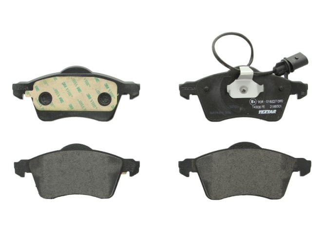 Set plăcuțe frână TEXTAR, față, pentru: VW CALIFORNIA T4 CAMPER, TRANSPORTER T4 1.9D-2.8 07.90-06.03