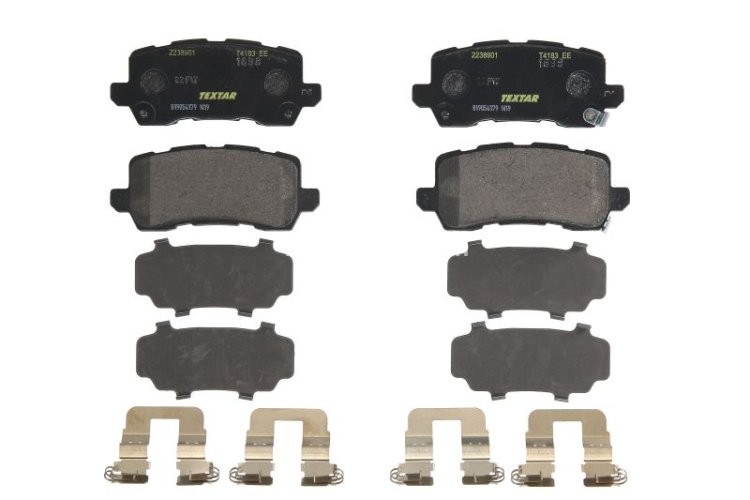 Set plăcuțe frână TEXTAR, spate, pentru: ACURA MDX, TLX; HONDA ODYSSEY 2.4/3.5 11.13-