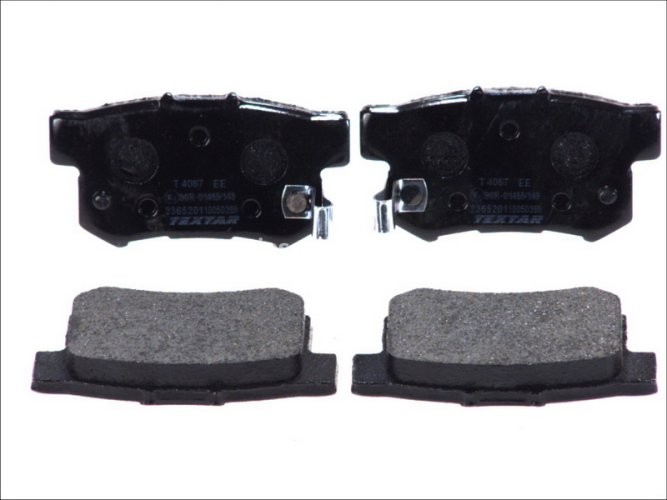 Set plăcuțe frână TEXTAR, spate, pentru: ACURA TL; GREAT WALL HOVER H6; HONDA ACCORD VII, CIVIC VII, FR-V, JAZZ II, STEPWGN 1.2-3.2 05.96-