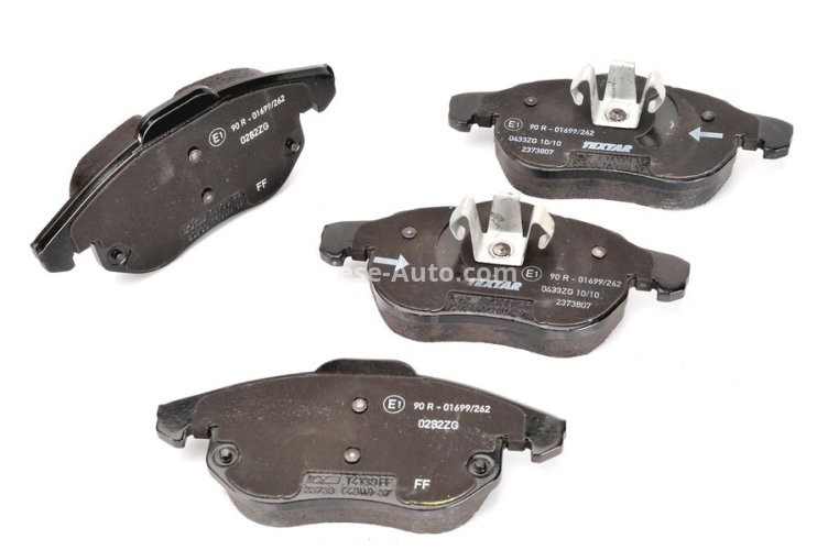 Set plăcuțe frână TEXTAR, față, pentru: OPEL ASTRA H, ASTRA H GTC, SIGNUM, VECTRA C, VECTRA C GTS, ZAFIRA B; SAAB 9-3, 9-3X 1.8-3.2 04.02-