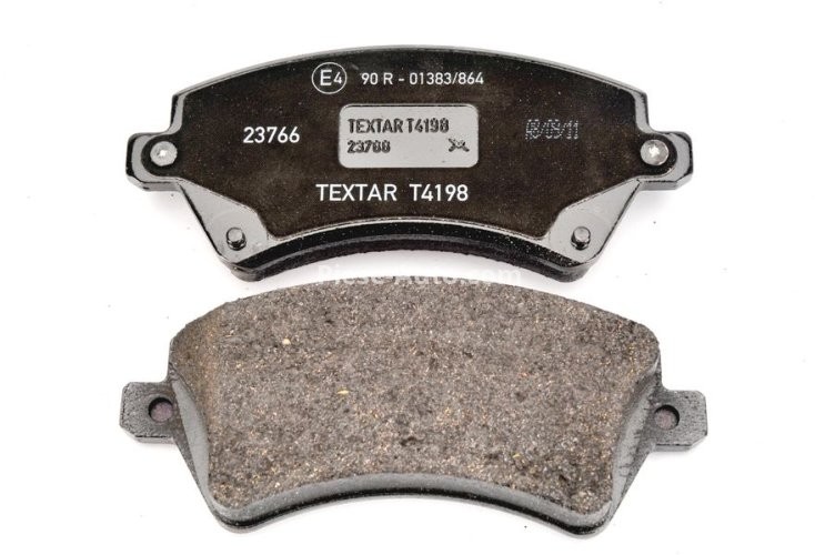 Set plăcuțe frână TEXTAR, față, pentru: TOYOTA COROLLA 1.4-2.0D 01.01-03.08