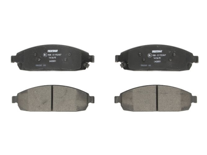 Set plăcuțe frână TEXTAR, față, pentru: JEEP COMMANDER, GRAND CHEROKEE III 3.0-6.1 10.04-