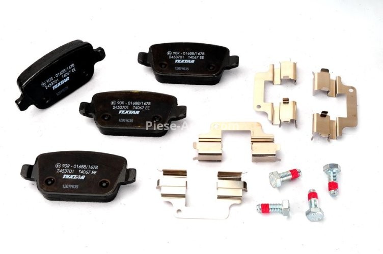 Set plăcuțe frână TEXTAR, spate, pentru: LAND ROVER FREELANDER 2 2.0/3.2 10.06-10.14