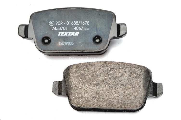 Set plăcuțe frână TEXTAR, spate, pentru: LAND ROVER FREELANDER 2 2.0/3.2 10.06-10.14